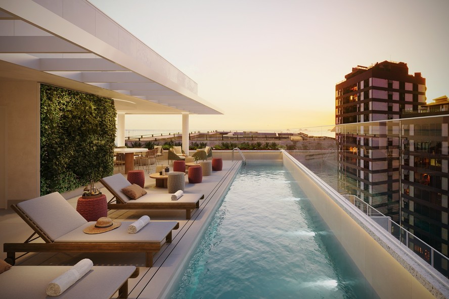 Rooftop Be em Rio Praia Ipanema 43 a 87 m²
