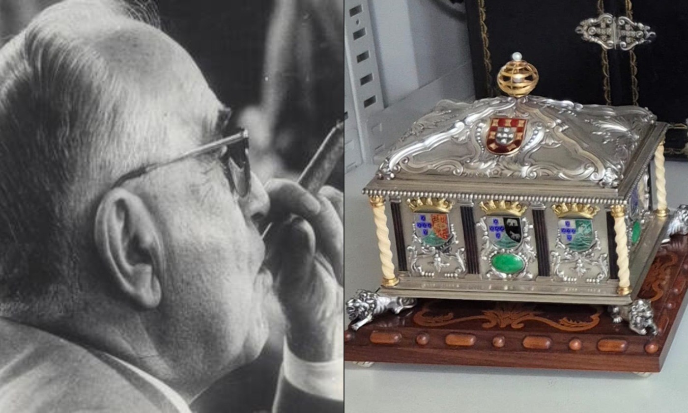 Cofre com detalhes em ouro dado por general português a Getúlio Vargas vai a exposição