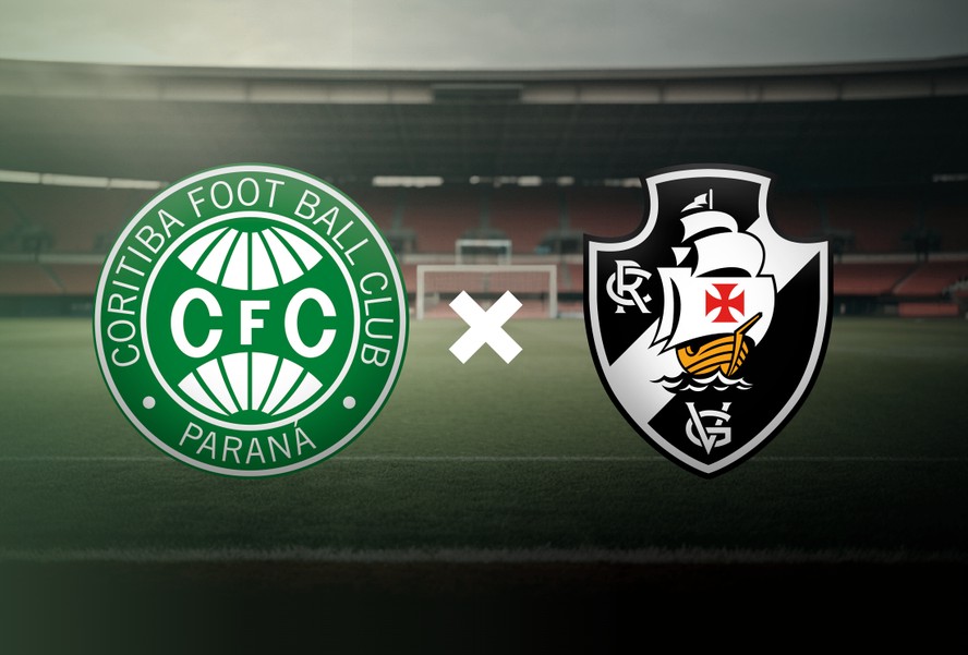 Coritiba x Vasco: onde assistir ao vivo o jogo pelo Brasileirão