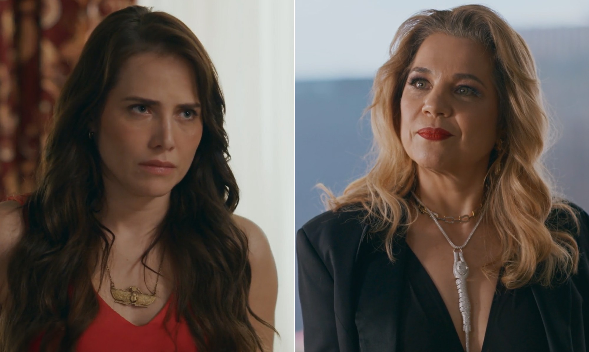Vilã sequestra filha de rival em novela; mãe promete vingança