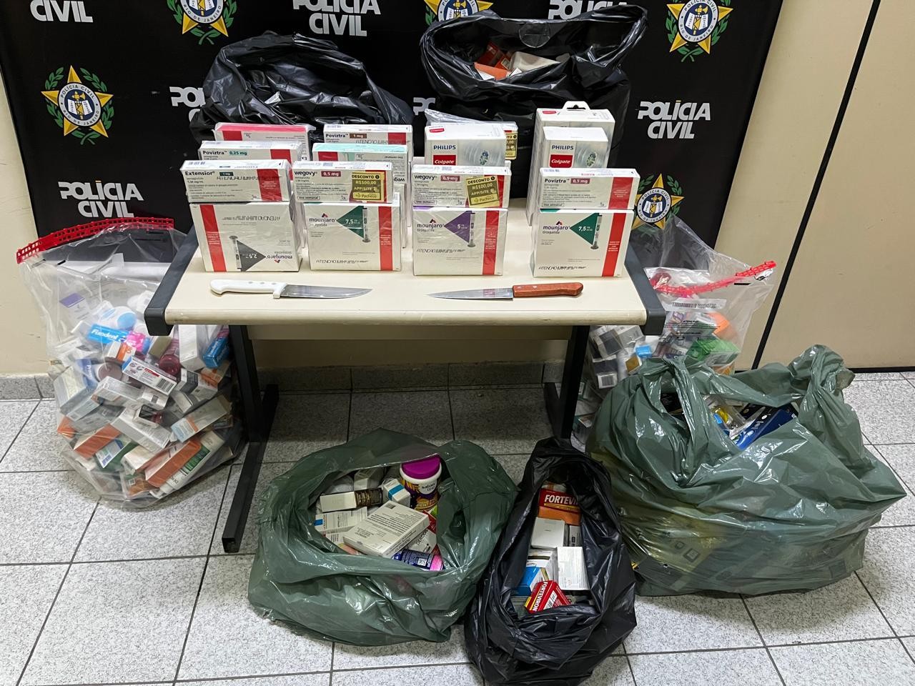 Casal é preso após roubo violento a farmácia em Botafogo com mais de mil  canetas emagrecedoras