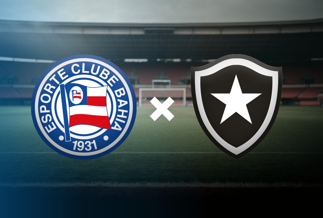 Bahia x Botafogo: onde assistir ao vivo ao jogo do Brasileirão