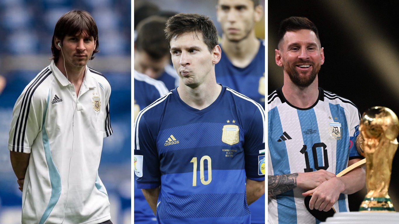 De jovem promessa à coroação no Catar: estreia de Messi em Copas completa 20 anos; relembre trajetória