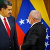 Os presidentes da Venezuela, Nicolás Maduro, e do Brasil, Luiz Inácio Lula da Silva - Brenno Carvalho / Agência O Globo/