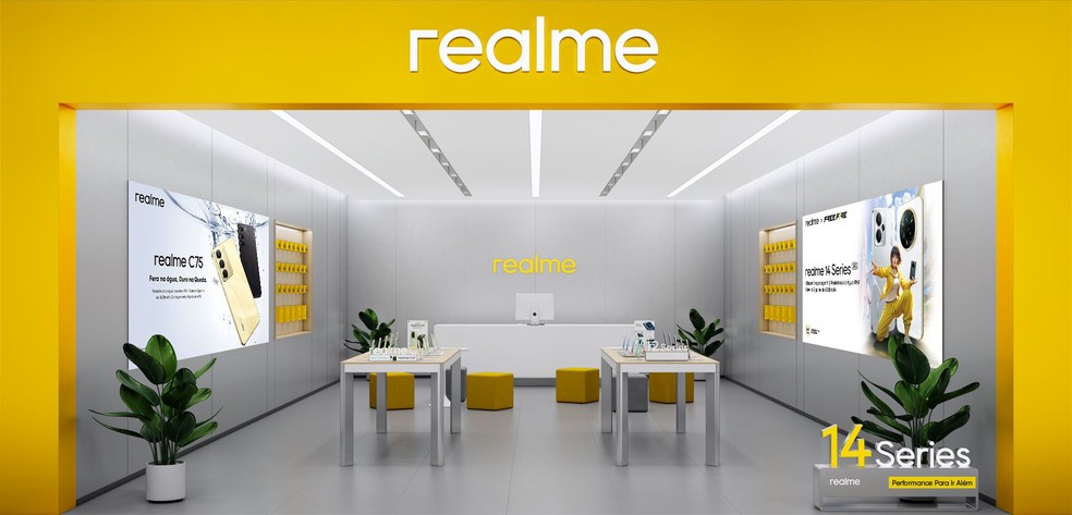Realme abre primeira fábrica no Brasil e lança nova linha de celular — Foto: divulgação