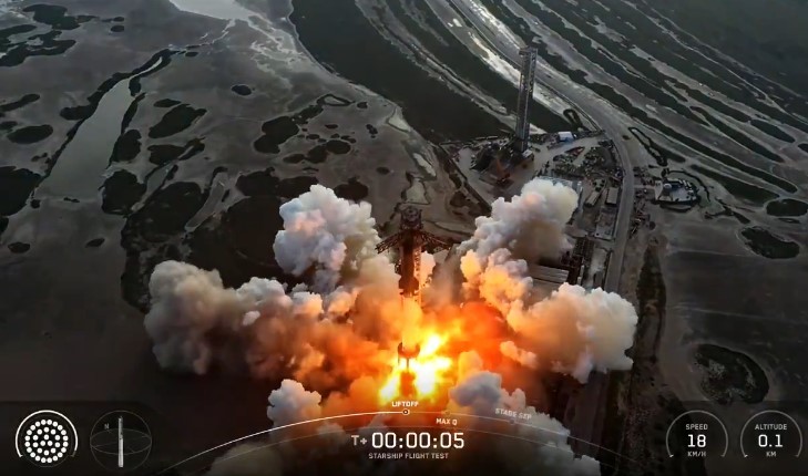 SpaceX lança megafoguete Starship após explosões e dois testes adiados; vídeos