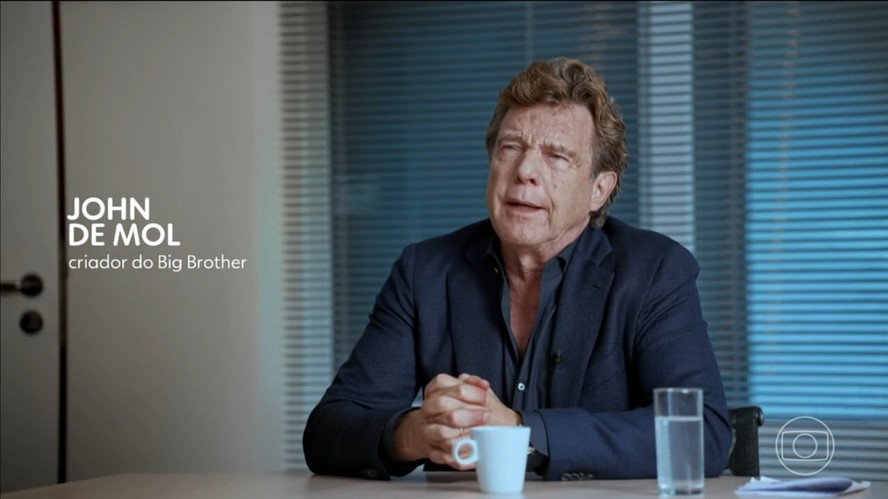 John de Mol, criador do BBB, em documentário sobre o reality show