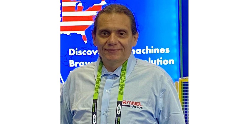 André Bordignon, sócio da Brawel Máquinas, relata esfriamento da demanda no mercado americano — Foto: Arquivo Pessoal