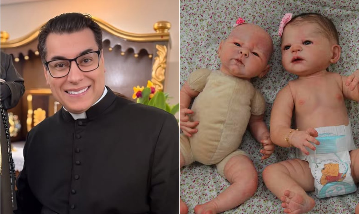 Padre é elogiado por fiéis após afirmar que não realiza batizados de bebês reborn: 'Deve ser encaminhado ao psicólogo'
