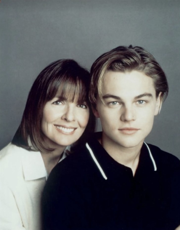 Diane Keaton and Leonardo DiCaprio — Photo: Reproduction/Instagram