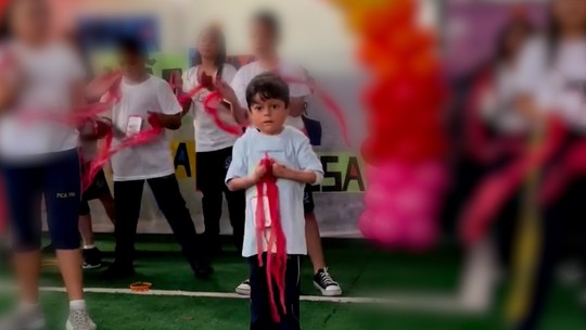 Guilherme, menino que viralizou, ganha 144 mil seguidores no Instagram e faz sucesso com passinhos de dança