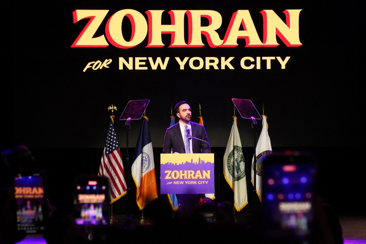 Prefeito eleito de Nova York manda recado para Trump em discurso da vitória: 'aumente o volume'; veja vídeo