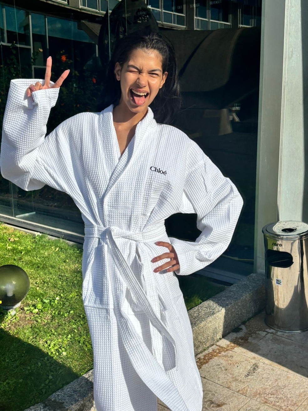 Quem é a nova modelo brasileira que desfilou para a Chloé e conquistou Paris — Foto: Reprodução Instagram