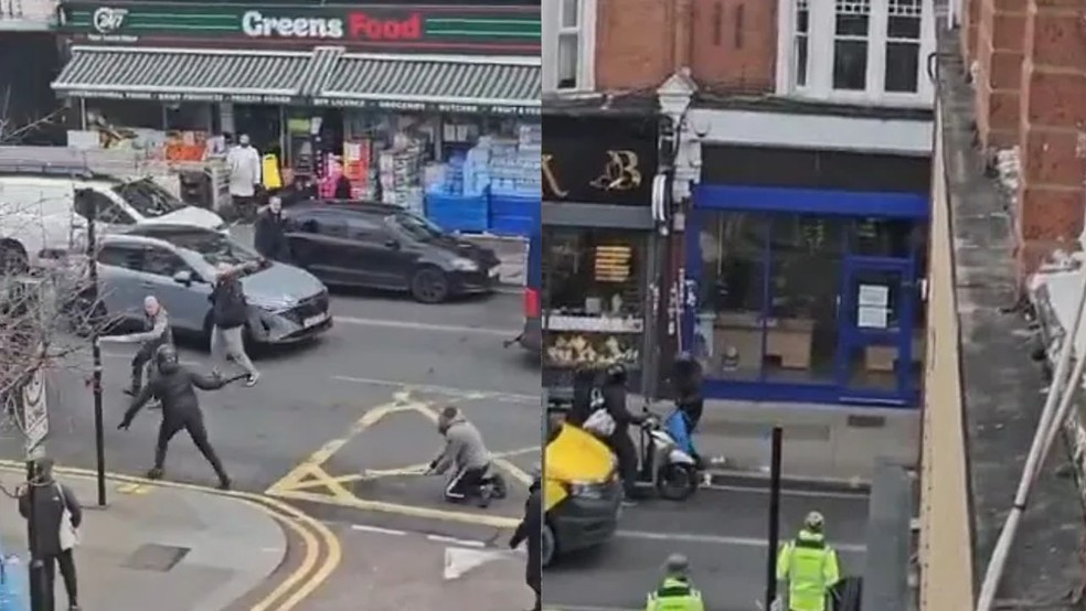 Imagens circulam nas redes sociais — Foto: Captura de tela/X