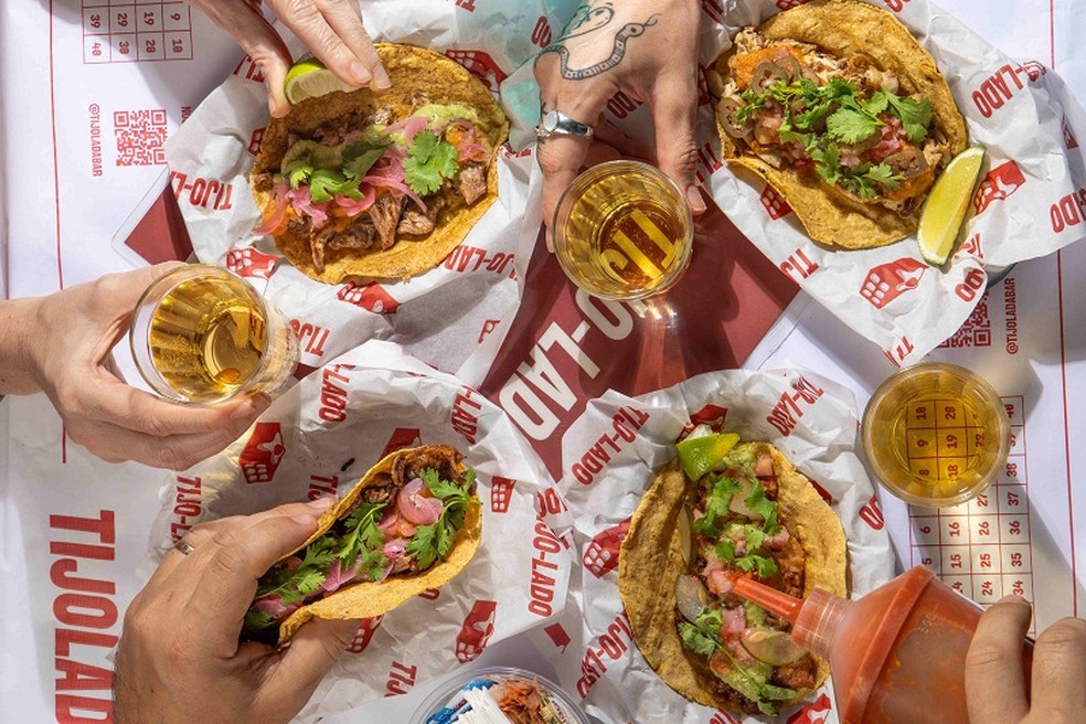 Tacos no Tijolada — Foto: Divulgação / Foto de Tomás Rangel
