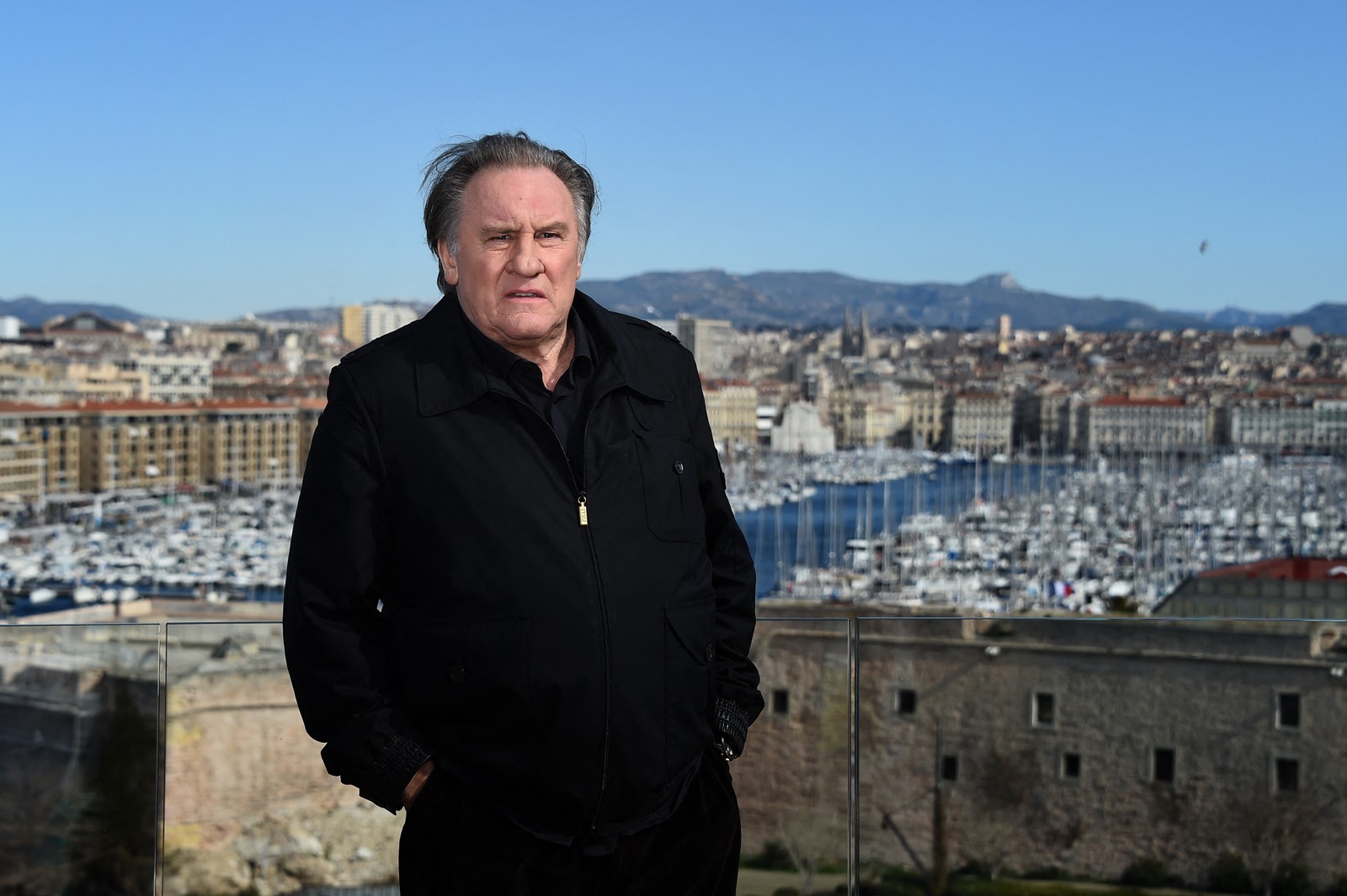 Gérard Depardieu: MP francês pede que ele vá a julgamento por acusações de estupro — Foto: AFP