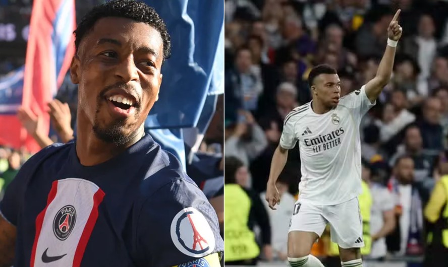 Kimpembe defendeu Mbappé após críticas ao atacante no Real Madrid.