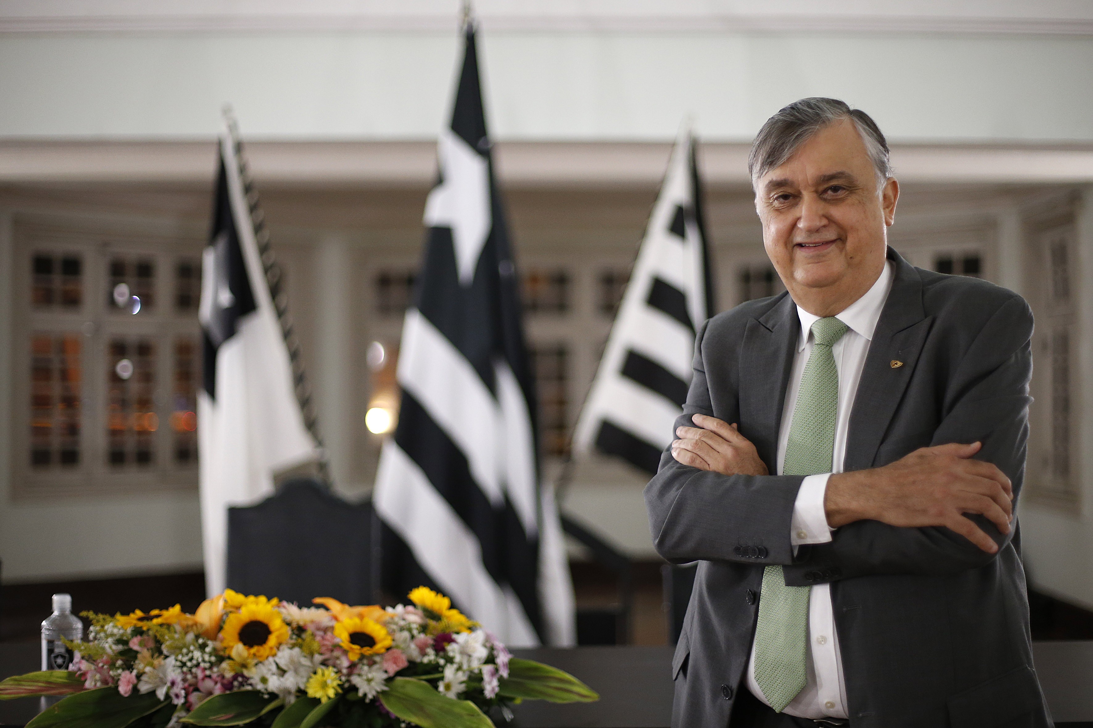 Sessão solene de posse do presidente Durcesio Mello no Botafogo de Futebol e Regatas