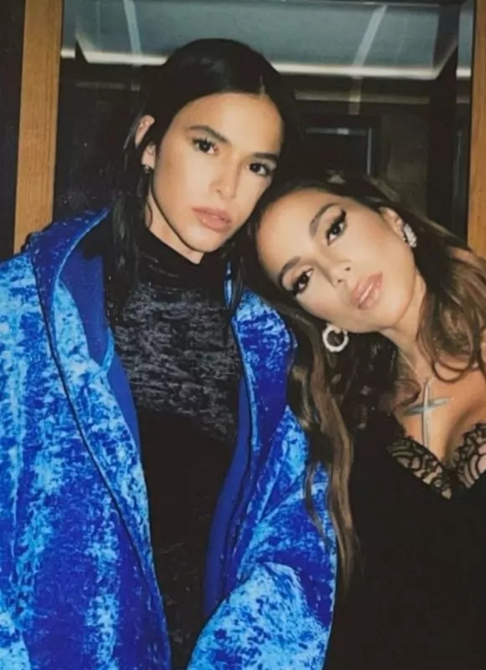 Bruna Marquezine e Anitta — Foto: Reprodução Instagram