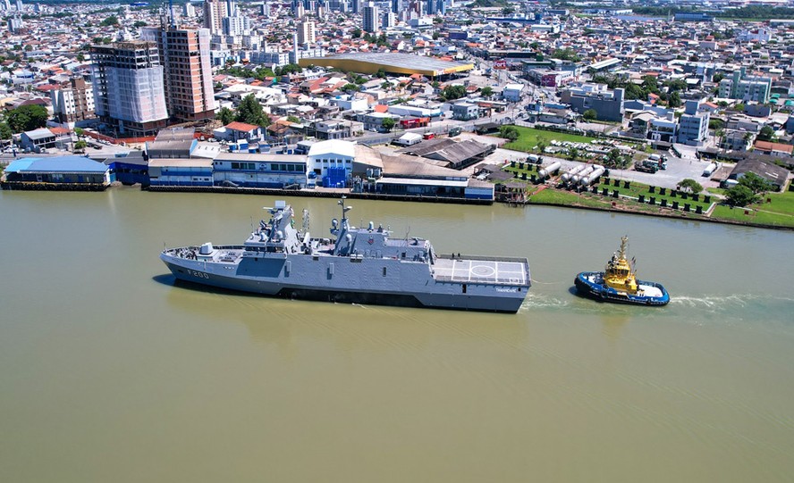 Fragata Tamandaré foi incorporada à Marinha nesta sexta-feira