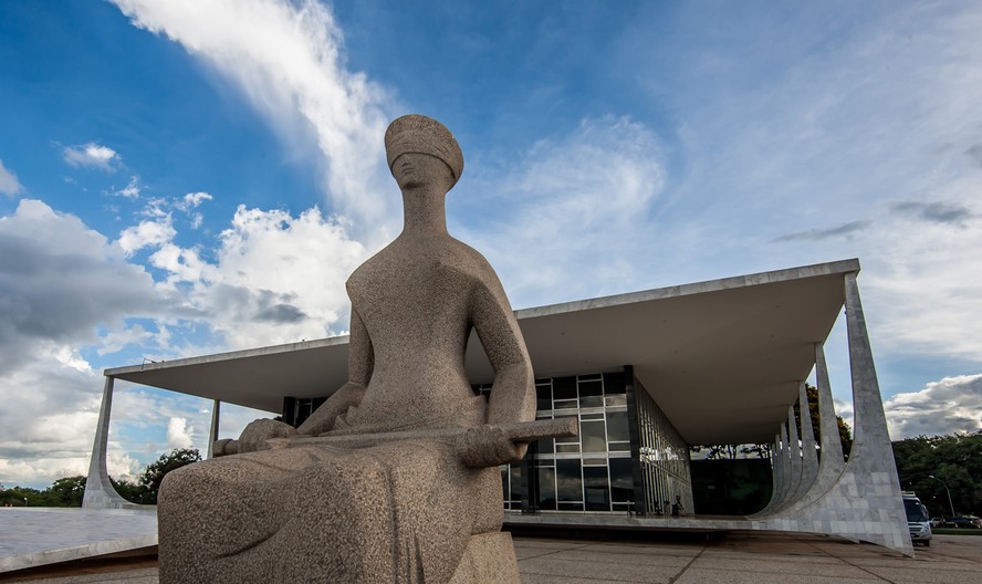 O prédio do Supremo Tribunal Federal em Brasília