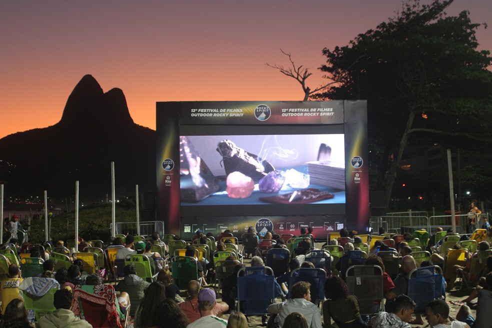 Rocky Spirit. O Posto 10 vai se transformar em sala de cinema ao ar livre no último fim de semana de setembro — Foto: Divulgação