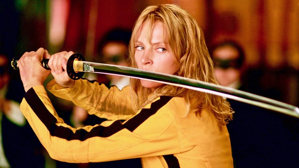 Uma Thurman em 'Kill Bill' — Foto: Divulgação