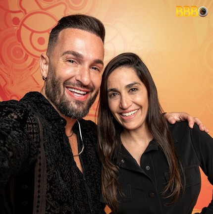Os irmãos Diego e Daniele Hypolito são flamenguistas — Foto: Divulgação/TV Globo