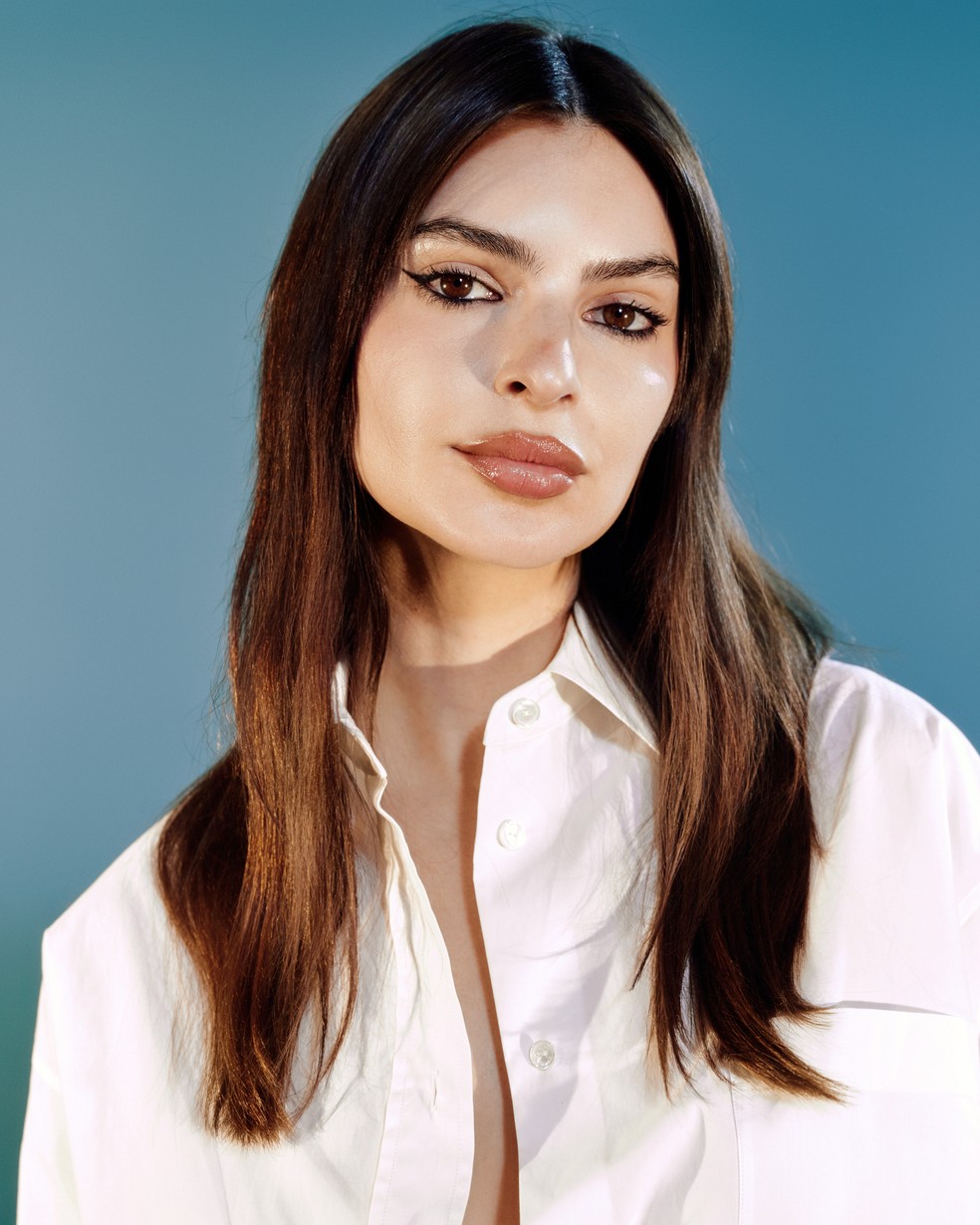 Emily Ratajkowsk, atriz da série "Too much", criada por Lena Dunham — Foto: Caroline Tompkins/The New York Times