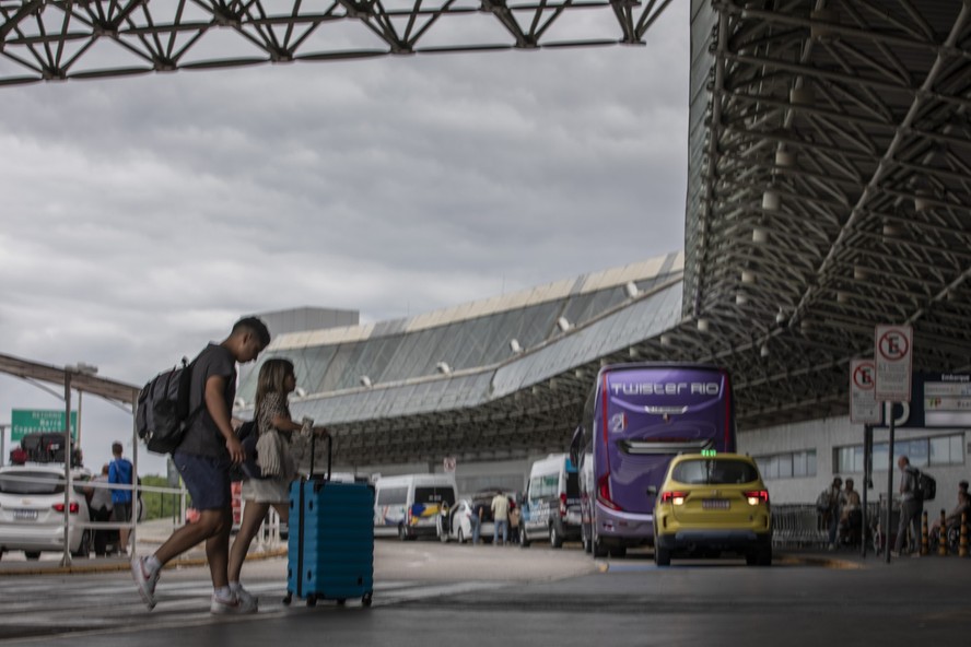 O Aeroporto Tom Jobim/Gale&atilde;o, no Rio