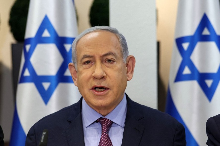 O primeiro-ministro de Israel, Benjamin Netanyahu