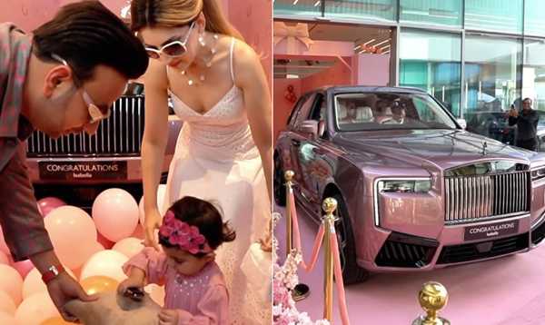 Rolls-Royce personalizado: empresário indiano presenteia filha de