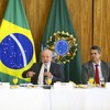 Paulo Pimenta, Lula e Márcio Macêdo: rearranjo à vista? - Marcelo Camargo/Agência Brasil