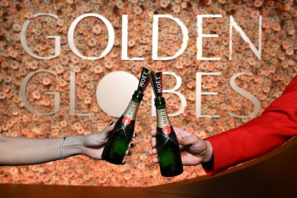 Moët & Chandon no Golden Globes Tribute Awards — Foto: Divulgação