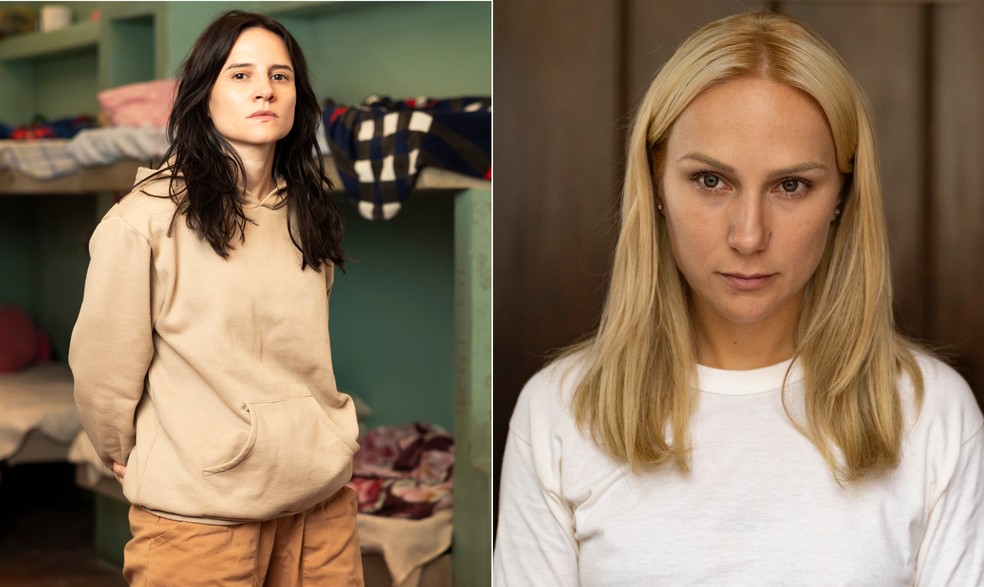 Bianca Comparato (Anna Carolina Jatobá) e Carol Garcia (Elize Matsunaga) — Foto: Divulgação/Prime Video