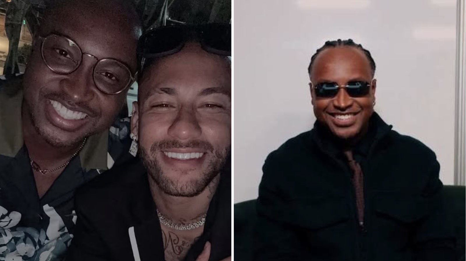 Thiaguinho é "parça" do jogador Neymar Jr. — Foto: Reprodução/Instagram