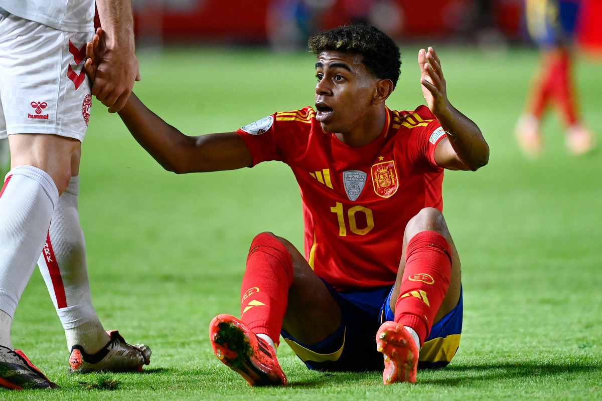 Lamine Yamal não tem lesão detectada, mas é desconvocado da seleção ...