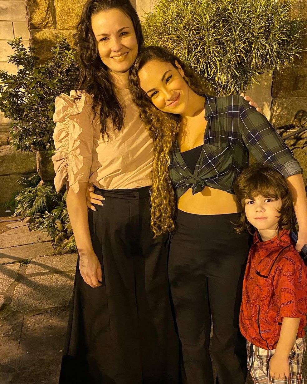 Carolina Kasting Com Os Filhos, Cora E Tom - Foto: Reprodução/Instagram