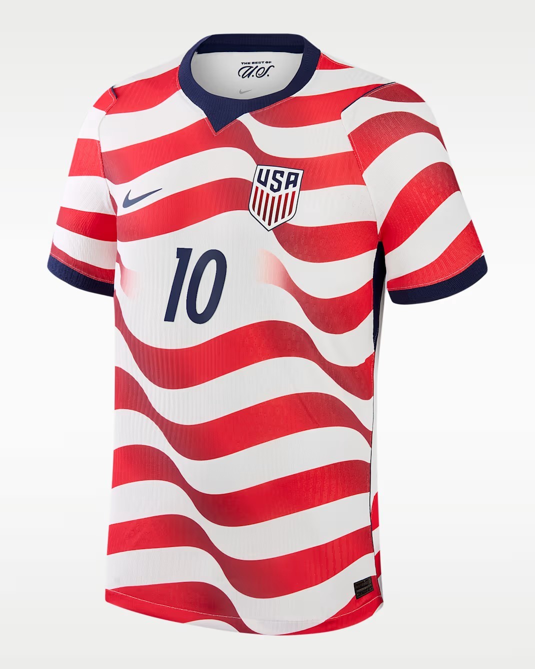 Camisa 1 dos Estados Unidos — Foto: Reprodução