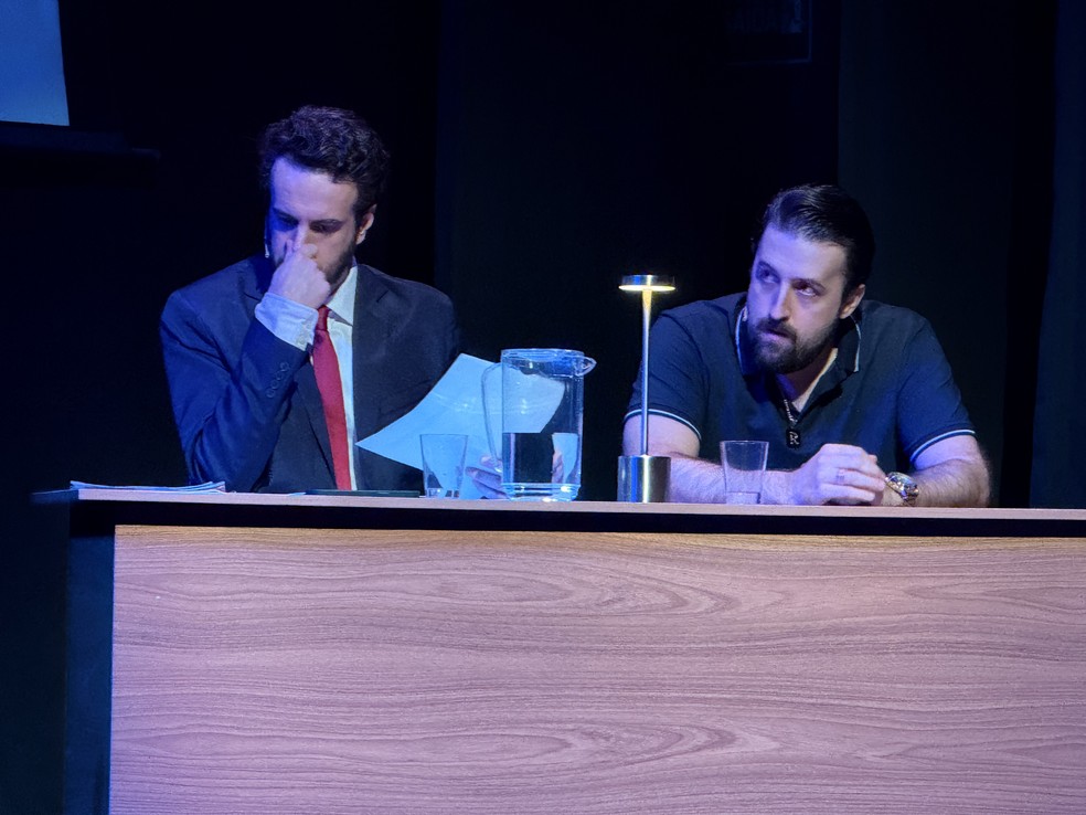 Elenco da versão de'The jury experience' exibida na Zona Sul em novembro passado — Foto: Divulgação/Patrick Sampaio