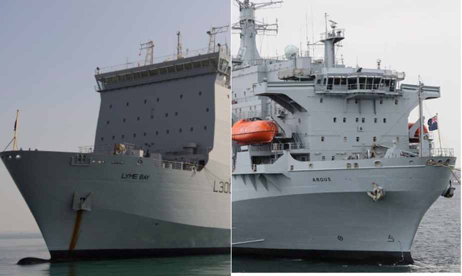 Além dos EUA, Marinha Real inglesa envia navios para reforçar