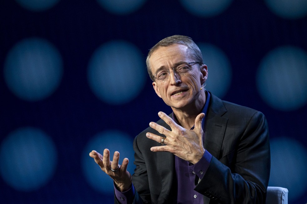 Pat Gelsinger, CEO da Intel — Foto: Bloomberg