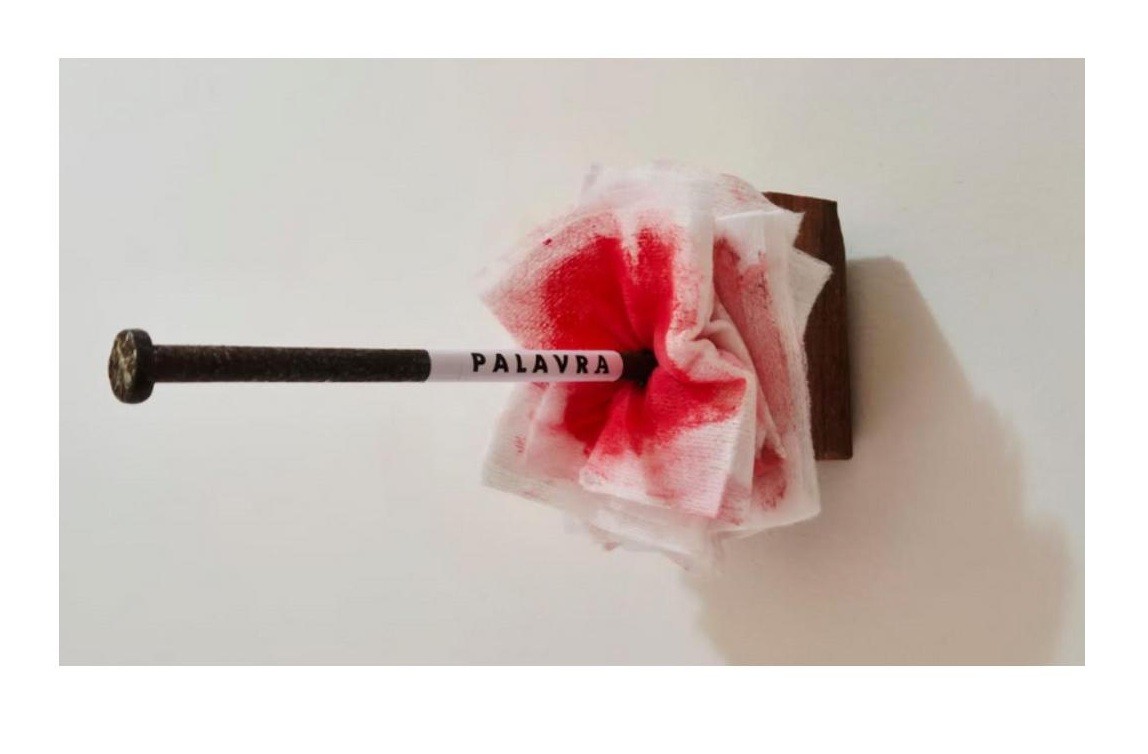 Works by Claudia Linhares in the exhibition "Blur"At the Getulio Vargas Monument - Photo: Disclosure