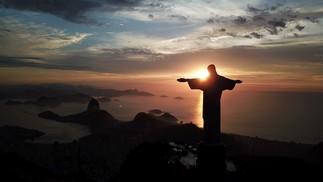 Cristo Redentor, um dos símbolos do Rio — Foto: Custódio Coimbra