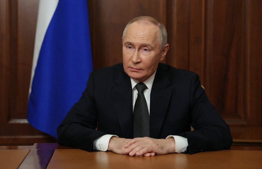 Putin diz que a guerra na Ucrânia está se tornando global