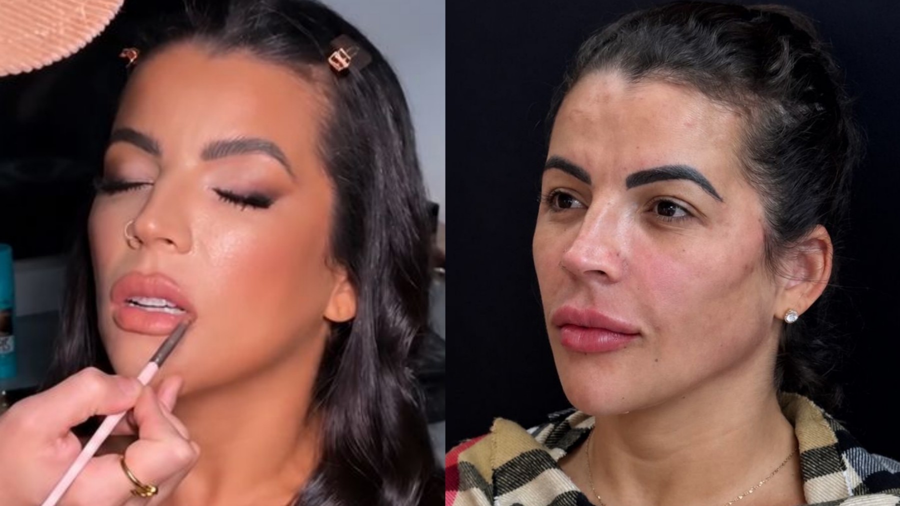 Influenciadora revela que dormia maquiada por medo de ser vista sem produção: 