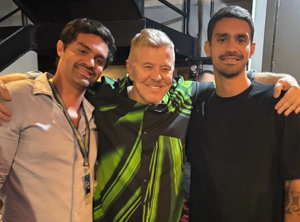 Theo e Cassiano são filhos de Miguel Falabella — Foto: Reprodução/Instagram