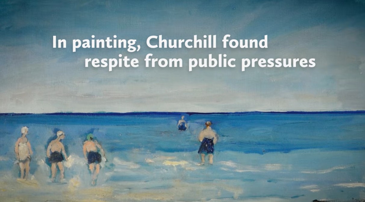 Cover image for Museu de Londres exibe obras de Winston Churchill e revela lado artista do ex-primeiro-ministro britânico