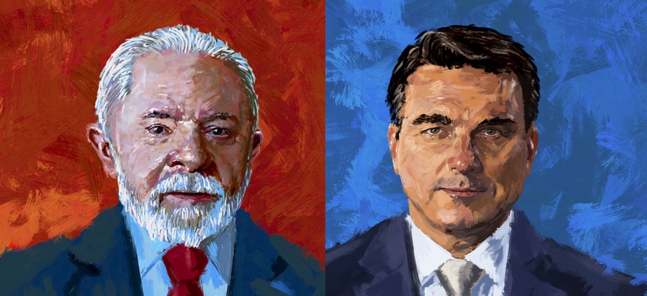 Lula e Flávio: primeiros sinais do segundo turno