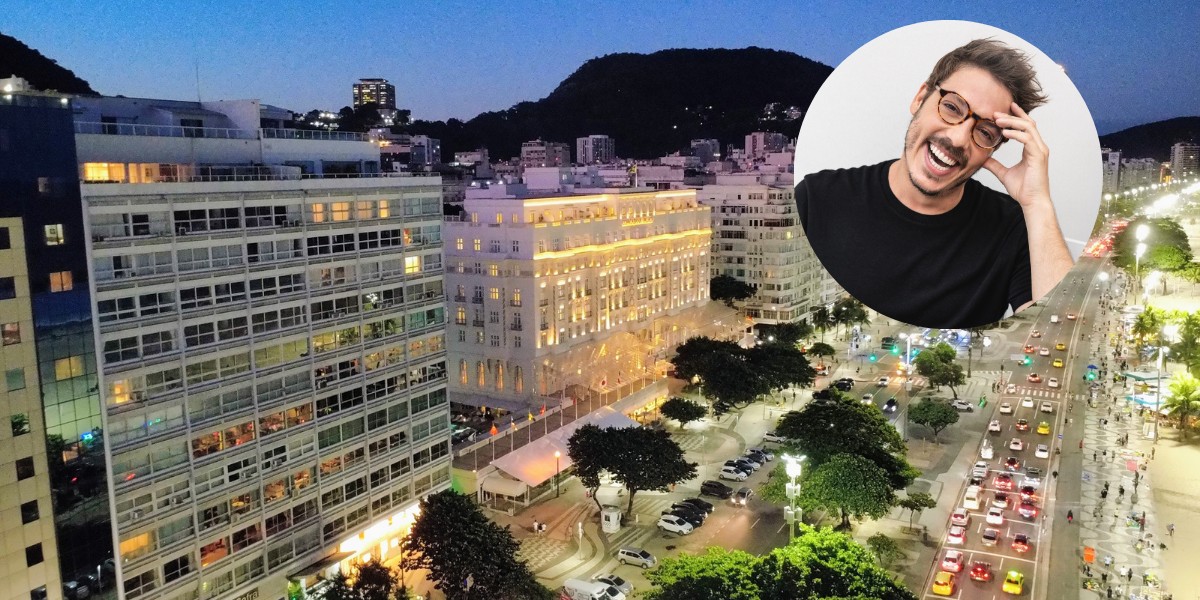 Fabio Porchat fala sobre mudança para apartamento que alugou de Maitê Proença no Rio: 